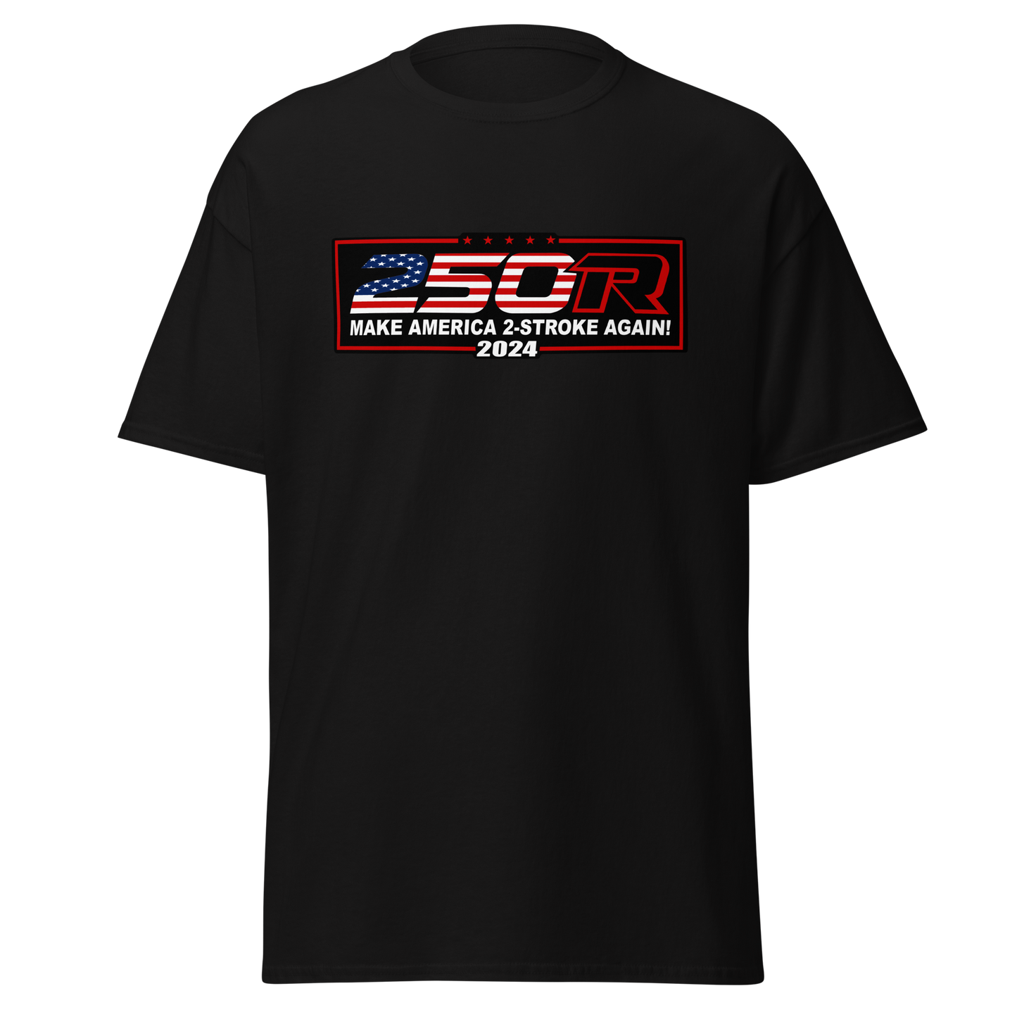 Make America 2-stroke Again 2024 Flag Graphic Tee