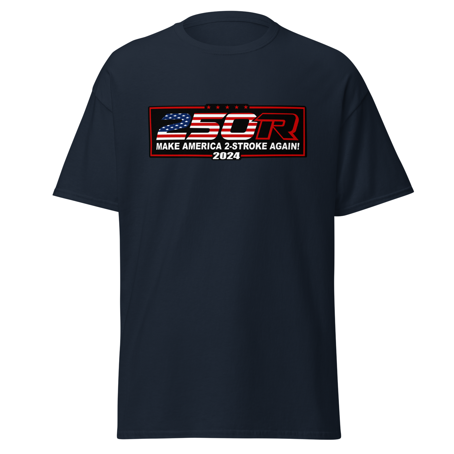 Make America 2-stroke Again 2024 Flag Graphic Tee