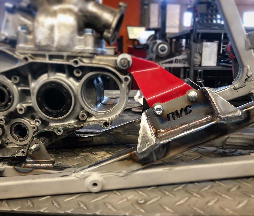 TRX250R Gusset kit w/ Front motor mounts