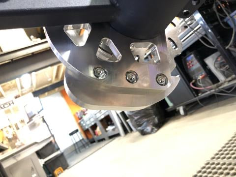 Rear Caliper Bracket & Rotor Guard