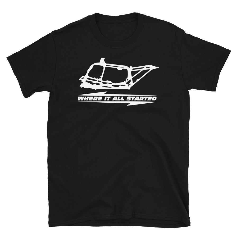 Where it all started Graphic Frame T-Shirt