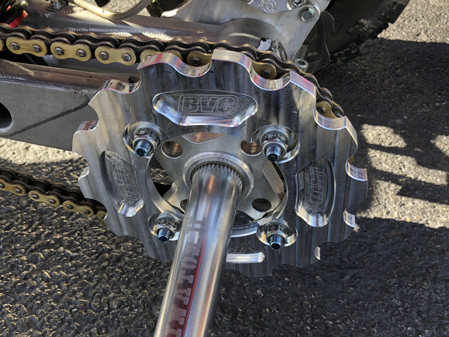 Billet "SAW" Sprocket Guard