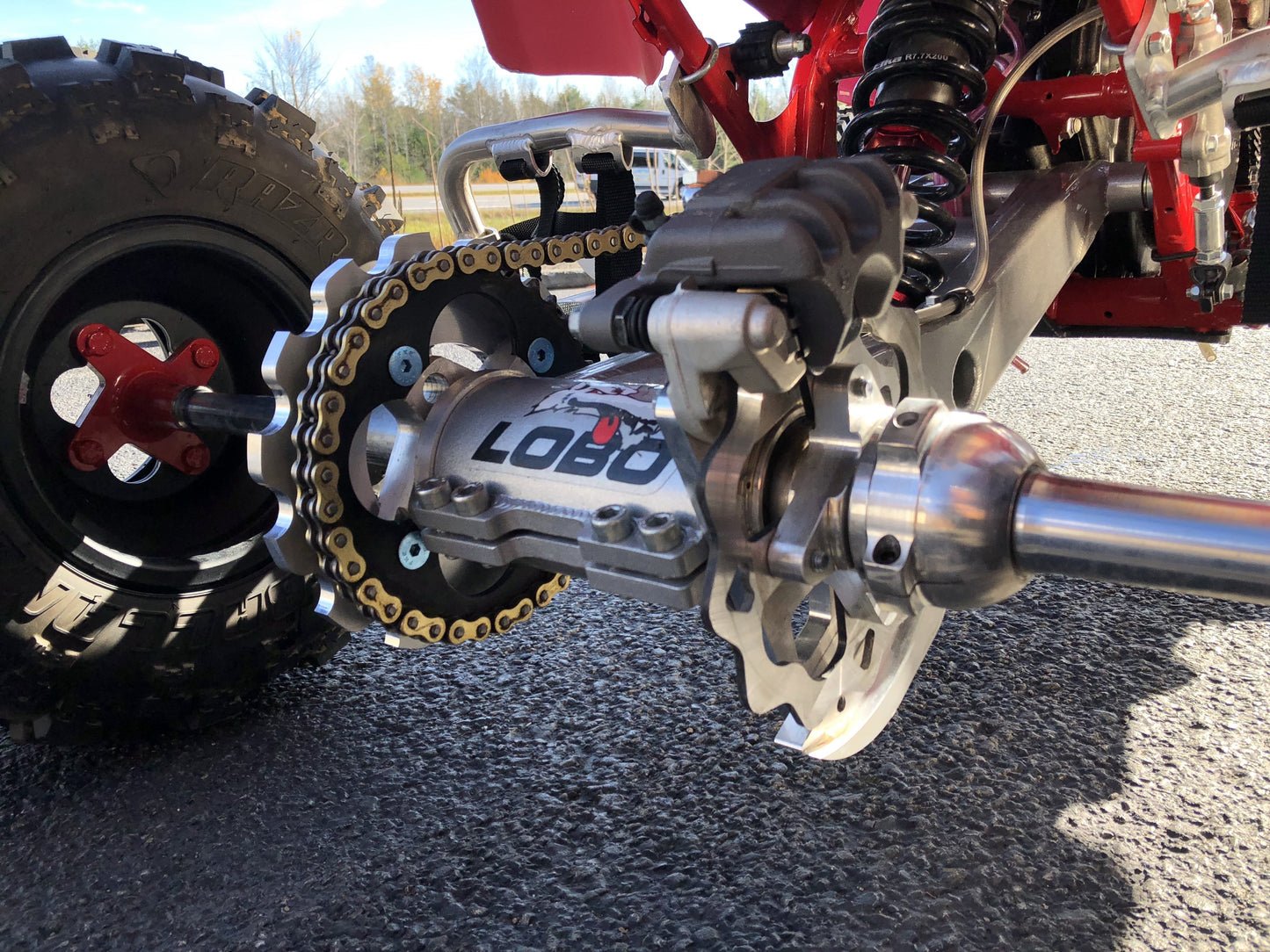Billet "SAW" Sprocket Guard